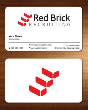 Business Card Design by Sbss for Footprints Recruiting, inc. | Design: #1213916