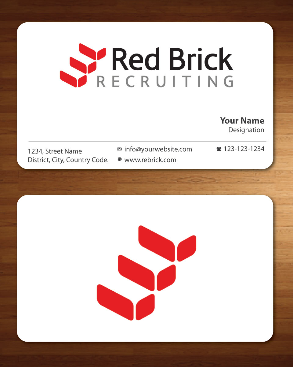 Business Card Design by Sbss for Footprints Recruiting, inc. | Design #1213917