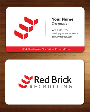 Business Card Design by Sbss for Footprints Recruiting, inc. | Design: #1213919