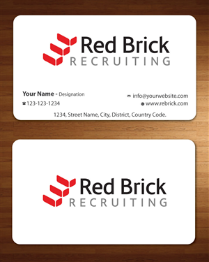 Business Card Design by Sbss for Footprints Recruiting, inc. | Design: #1213921