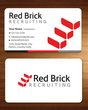 Business Card Design by Sbss for Footprints Recruiting, inc. | Design: #1213922