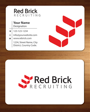 Business Card Design by Sbss for Footprints Recruiting, inc. | Design: #1213925