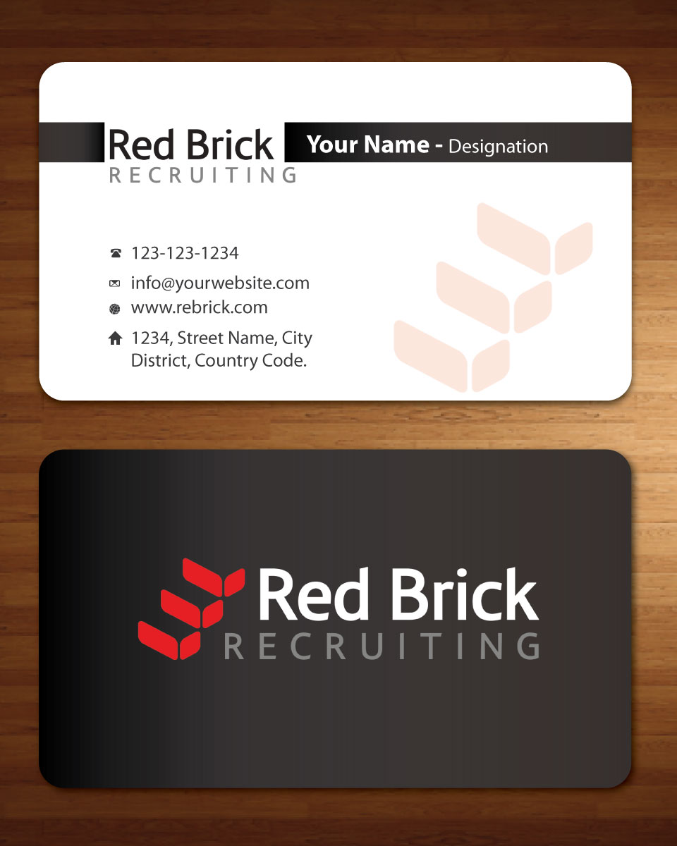 Business Card Design by Sbss for Footprints Recruiting, inc. | Design #1213926