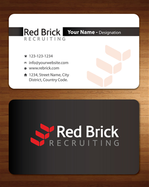 Business Card Design by Sbss for Footprints Recruiting, inc. | Design: #1213926