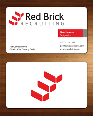 Business Card Design by Sbss for Footprints Recruiting, inc. | Design: #1213932