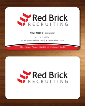 Business Card Design by Sbss for Footprints Recruiting, inc. | Design: #1213938