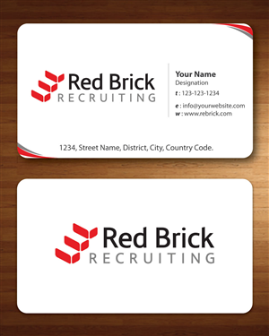 Business Card Design by Sbss for Footprints Recruiting, inc. | Design: #1213942