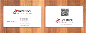 Business Card Design by Sbss for Footprints Recruiting, inc. | Design: #1213959