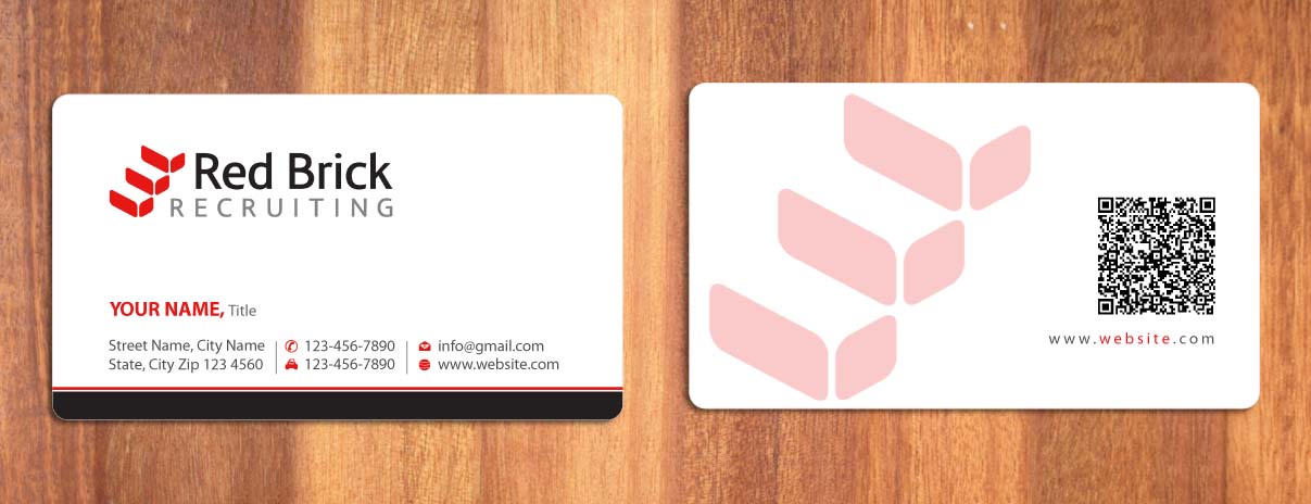 Diseño de Tarjeta de Presentación por Sbss para Footprints Recruiting, inc. | Diseño #1213964