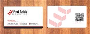 Business Card Design by Sbss for Footprints Recruiting, inc. | Design: #1213964
