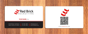 Business Card Design by Sbss for Footprints Recruiting, inc. | Design: #1213965