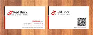 Business Card Design by Sbss for Footprints Recruiting, inc. | Design: #1213967