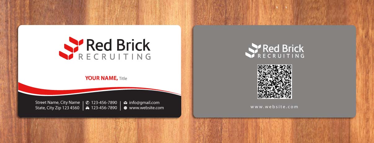 Diseño de Tarjeta de Presentación por Sbss para Footprints Recruiting, inc. | Diseño #1213969