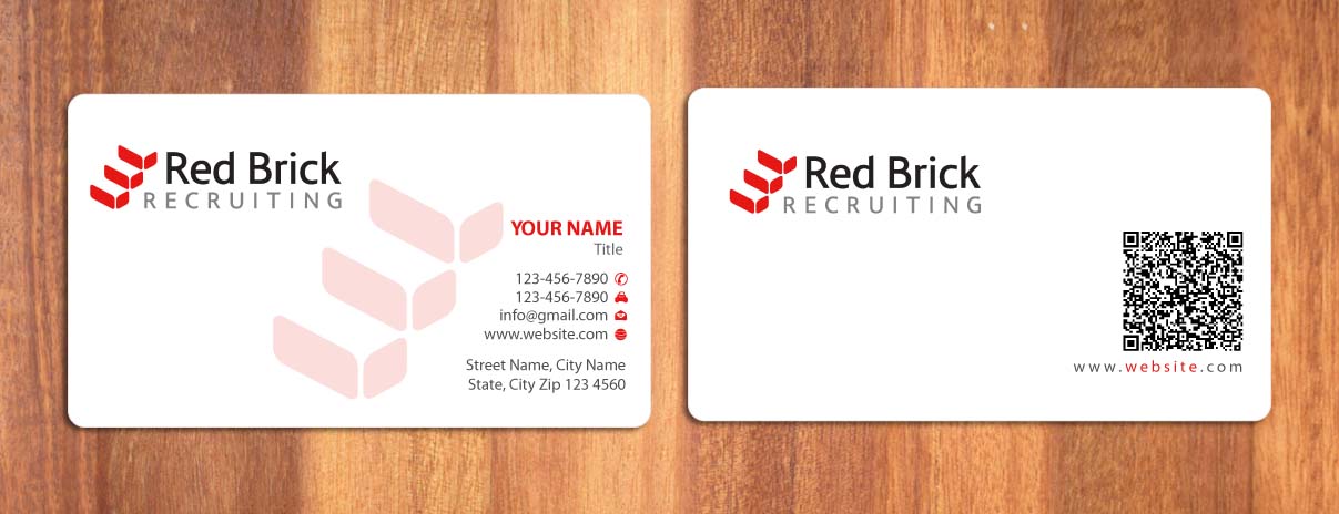 Business Card Design by Sbss for Footprints Recruiting, inc. | Design #1213981