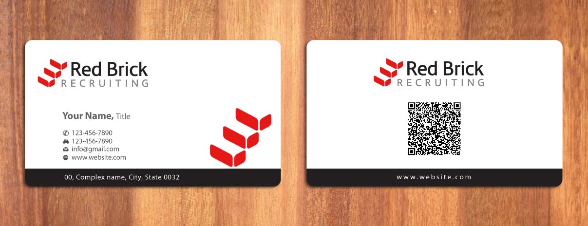 Design de Carte de Visite par Sbss pour Footprints Recruiting, inc. | Design #1213982