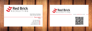 Business Card Design by Sbss for Footprints Recruiting, inc. | Design: #1214248