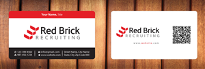 Business Card Design by Sbss for Footprints Recruiting, inc. | Design: #1214250