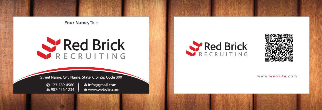 Business Card Design by Sbss for Footprints Recruiting, inc. | Design #1214251