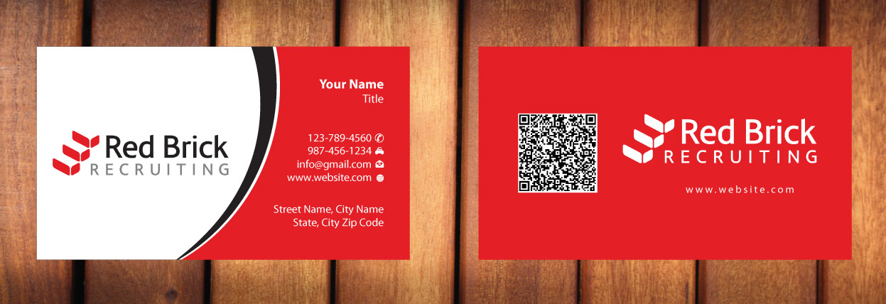 Business Card Design by Sbss for Footprints Recruiting, inc. | Design #1214256