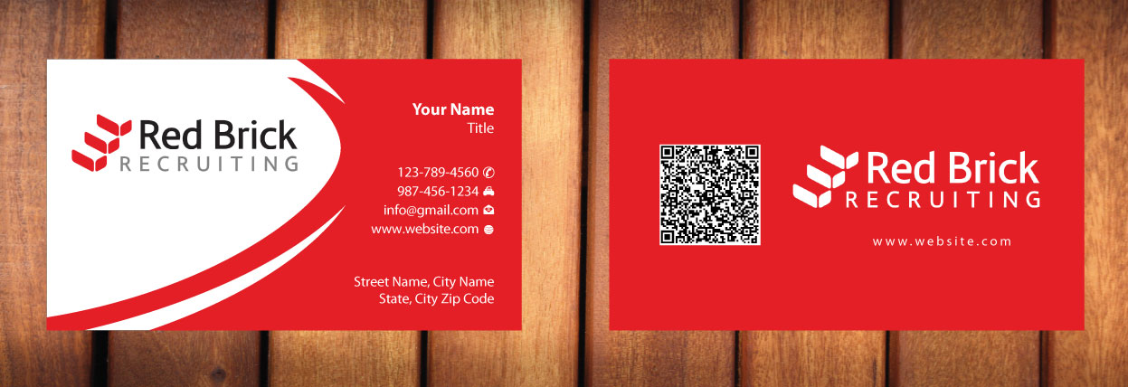 Business Card Design by Sbss for Footprints Recruiting, inc. | Design #1214262