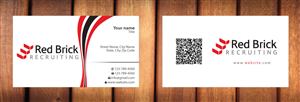 Business Card Design by Sbss for Footprints Recruiting, inc. | Design: #1214263