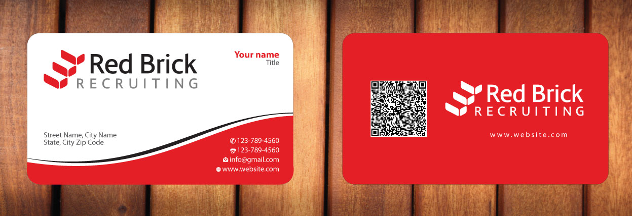 Business Card Design by Sbss for Footprints Recruiting, inc. | Design #1214264