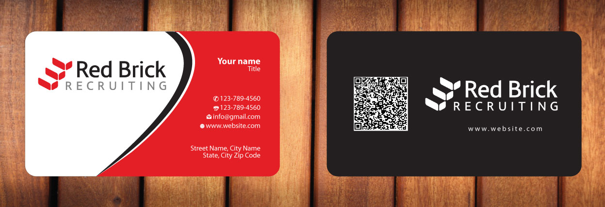Business Card Design by Sbss for Footprints Recruiting, inc. | Design #1214265