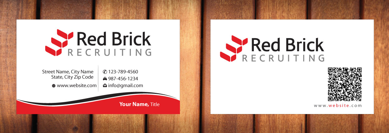 Business Card Design by Sbss for Footprints Recruiting, inc. | Design #1214270