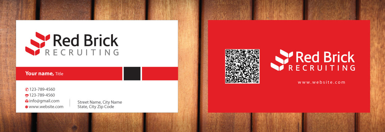 Business Card Design by Sbss for Footprints Recruiting, inc. | Design #1214274