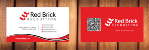 Business Card Design by Sbss for Footprints Recruiting, inc. | Design: #1214275