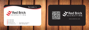 Business Card Design by Sbss for Footprints Recruiting, inc. | Design: #1214281