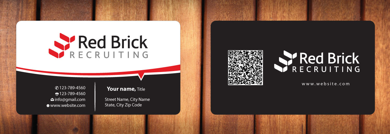 Business Card Design by Sbss for Footprints Recruiting, inc. | Design #1214285