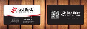 Business Card Design by Sbss for Footprints Recruiting, inc. | Design: #1214285