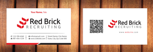 Business Card Design by Sbss for Footprints Recruiting, inc. | Design: #1214290