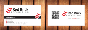 Business Card Design by Sbss for Footprints Recruiting, inc. | Design: #1214292