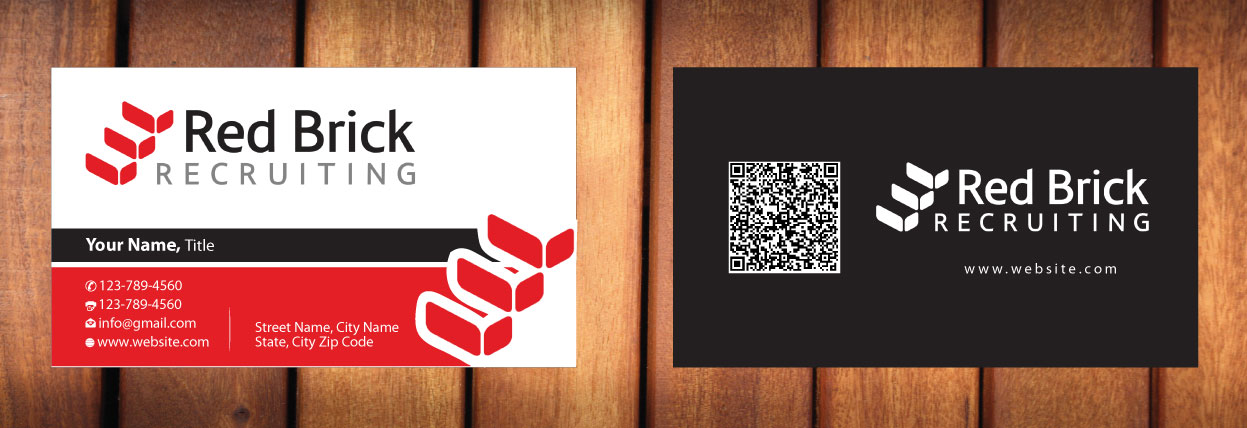 Business Card Design by Sbss for Footprints Recruiting, inc. | Design #1214293