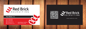Business Card Design by Sbss for Footprints Recruiting, inc. | Design: #1214293