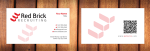 Business Card Design by Sbss for Footprints Recruiting, inc. | Design: #1214296