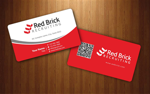 Business Card Design by Sbss for Footprints Recruiting, inc. | Design: #1214622