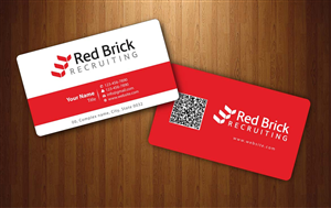 Business Card Design by Sbss for Footprints Recruiting, inc. | Design: #1214626