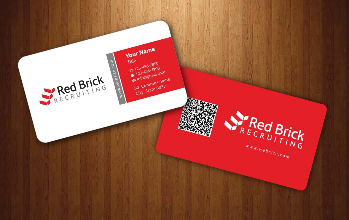 Business Card Design by Sbss for Footprints Recruiting, inc. | Design #1214637