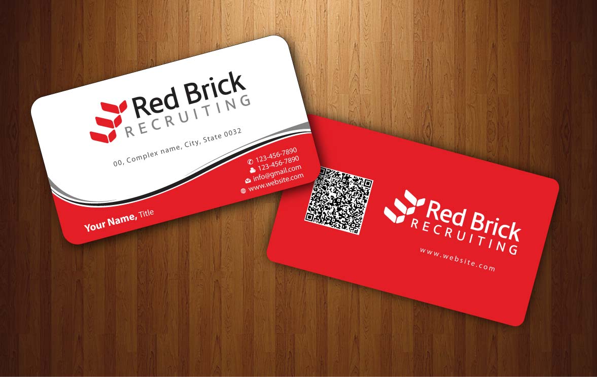 Business Card Design by Sbss for Footprints Recruiting, inc. | Design #1214638