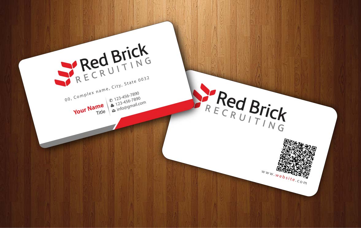 Business Card Design by Sbss for Footprints Recruiting, inc. | Design #1214661