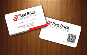 Business Card Design by Sbss for Footprints Recruiting, inc. | Design: #1214661