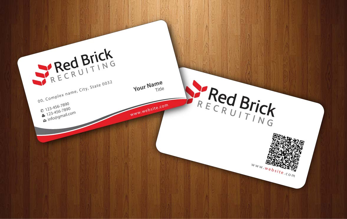 Business Card Design by Sbss for Footprints Recruiting, inc. | Design #1214694