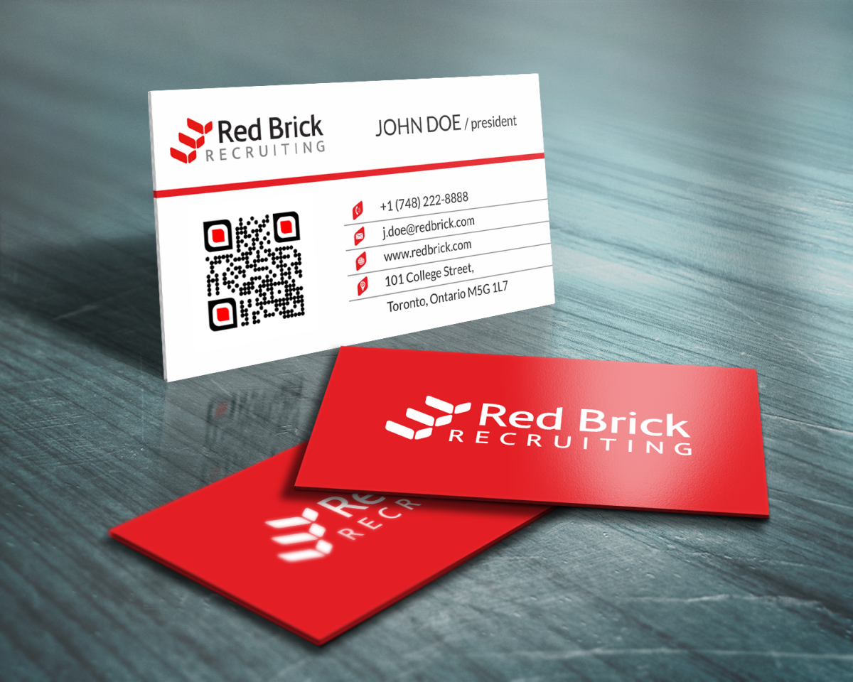 Business Card Design by HYPdesign for Footprints Recruiting, inc. | Design #1207730