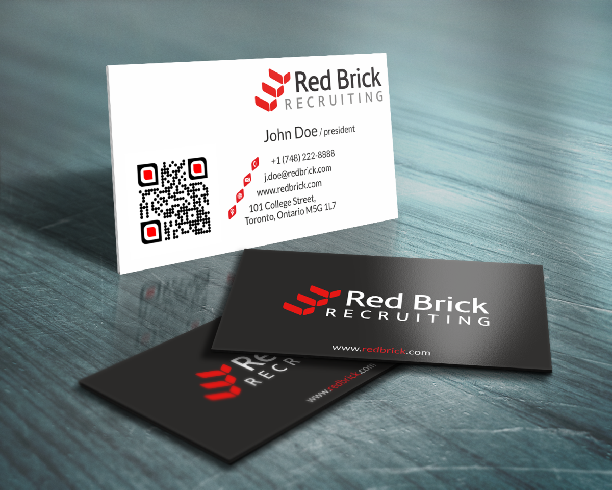 Business Card Design by HYPdesign for Footprints Recruiting, inc. | Design #1207734