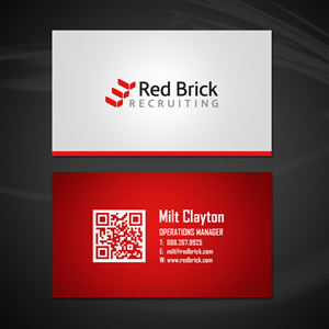 Business Card Design by Owaisias for Footprints Recruiting, inc. | Design: #1207132