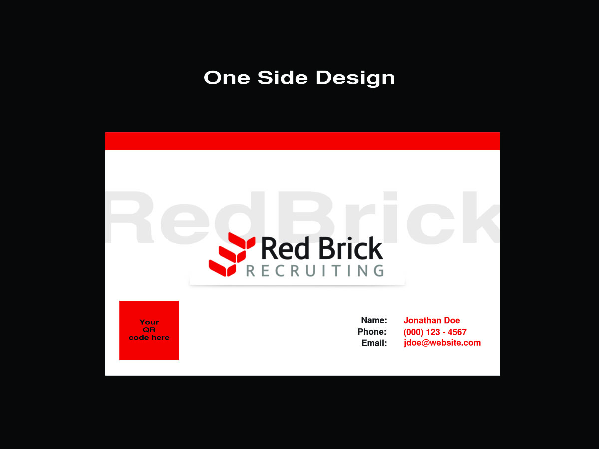 Business Card Design by Pier9 Graphics for Footprints Recruiting, inc. | Design #1206006