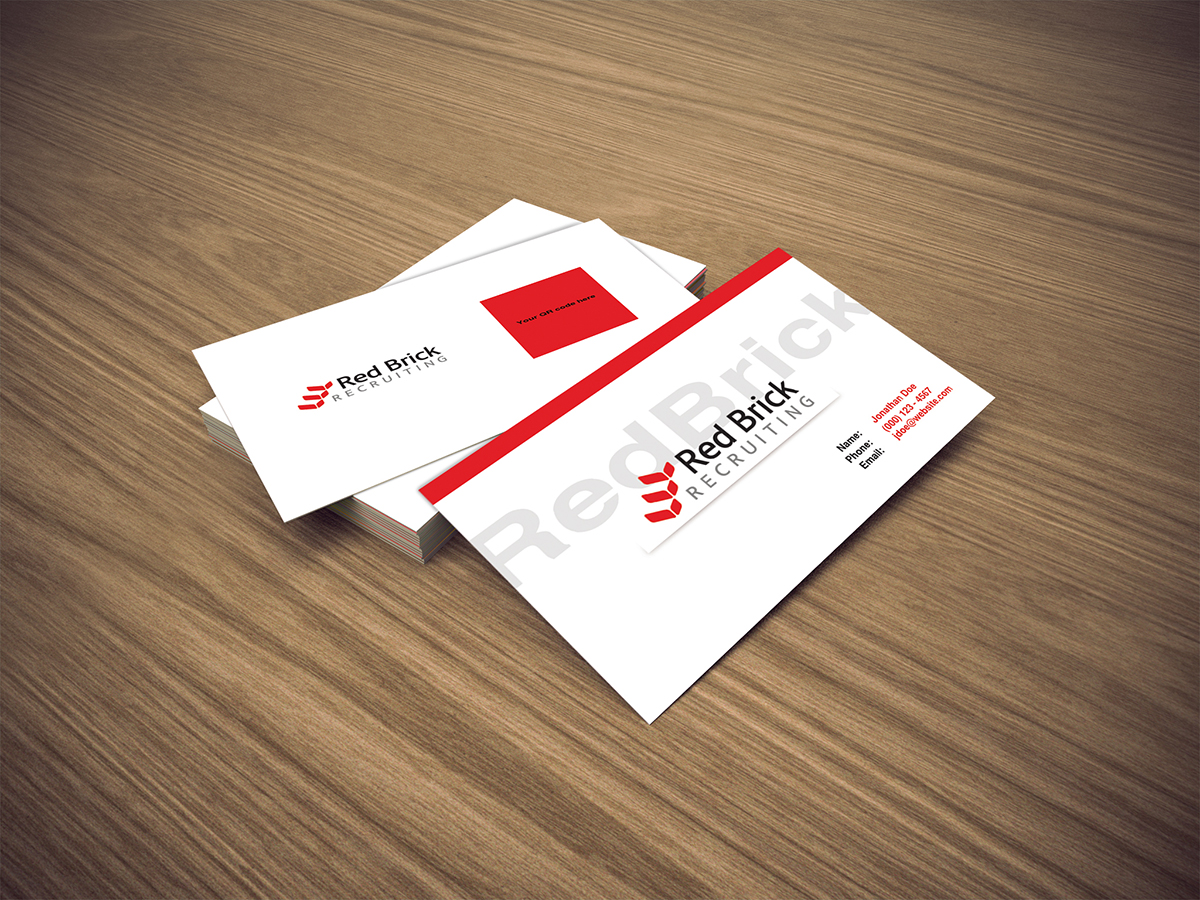 Business Card Design by Pier9 Graphics for Footprints Recruiting, inc. | Design #1219340